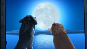 Кейт и Хамфри воют на луну