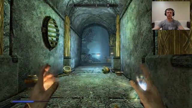 Skyrim. Часть 3/1. Мзулфт. Ищем посох магнуса. Жестокие терминаторы!!! смотреть онлайн