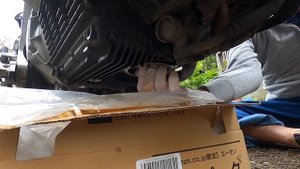 BMW K1200RS #1 エンジンオイル交換 K1200RS # 1 Engine oil change
