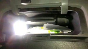 Подсветка бардачка