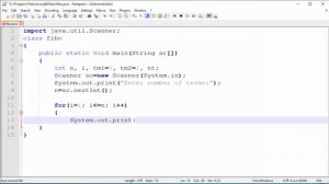 Fibonacci Series | Java Programming Language | How to make Fibonacci Series Program |Learners Regio