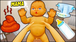 Теперь я Твоя МАМА Малыш попробуй стать лучшей Мамой в веселой игре Симулятор Матери летсплей #ФГТВ