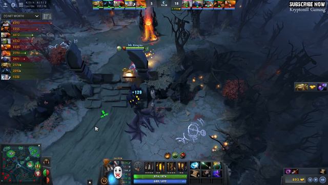 Big Shotgun [Sniper] UNREAL FARMING SPEED 950GPM 23KILLS RAMPAGE By Kingrd | Dota 2 FullGame