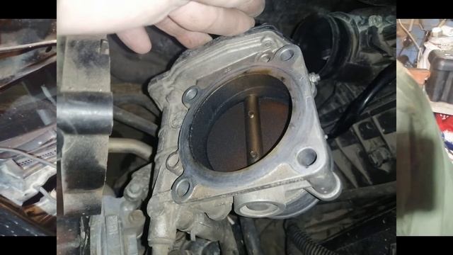 Замена свечей, катушек и проводов c чисткой дроссельной заслонки на Nissan Lafesta двигатель MR20de