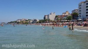 Турция Кушадасы пляж Ladies Beach Kusadasi - Дамский пляж