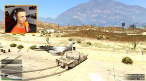 JET vs. TANK! (GTA 5 Funny Moments)