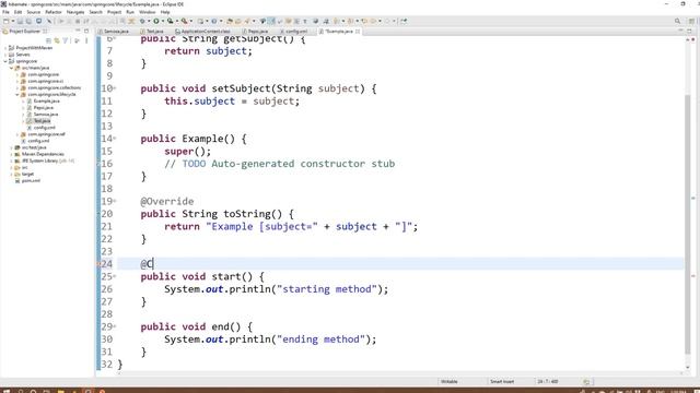 Implementing Bean LifeCyle using Annotations | @PostConstruct | @PreDestroy | Spring Tutorial