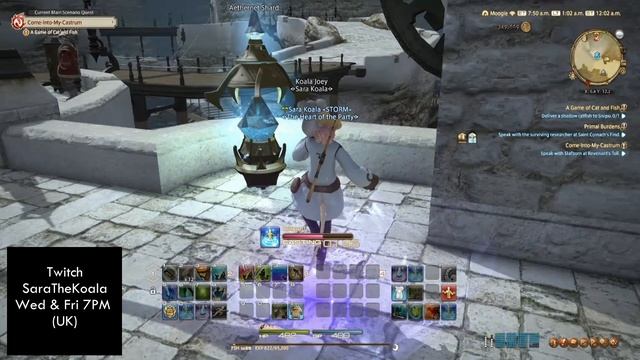 QQ - FFXIV - Fisher level 25 - A Game of Cat and Fish смотреть онлайн
