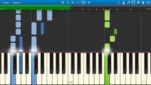 Мелодия из сериала "Глухарь" (на пианино Synthesia cover)