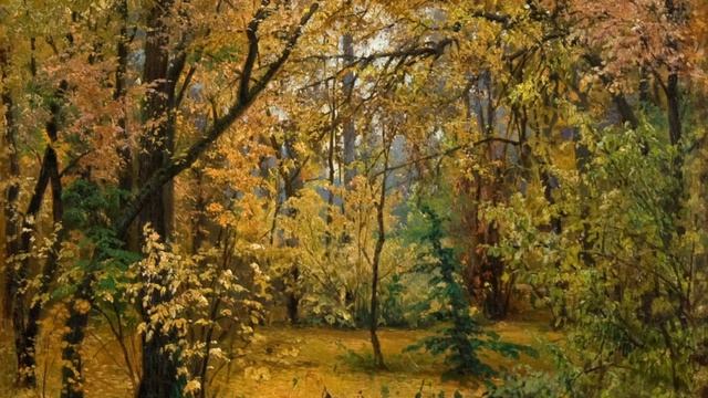 Sounds of the autumn forest - SOUNDS OF BIRDS, CROWS AND WIND