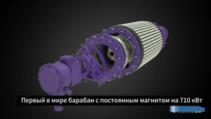 Интеллектуальный приводной барабан на постоянных магнитах