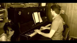 Черные глаза piano