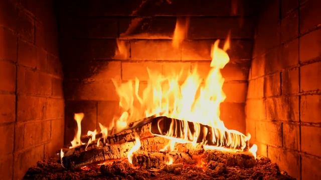 Успокаивающий камин ? 10 Часов - Для медитации. Для снятия стресса. Для сна (Full HD 4K) смотреть онлайн