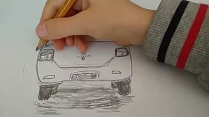 Рисую Renault Logan.