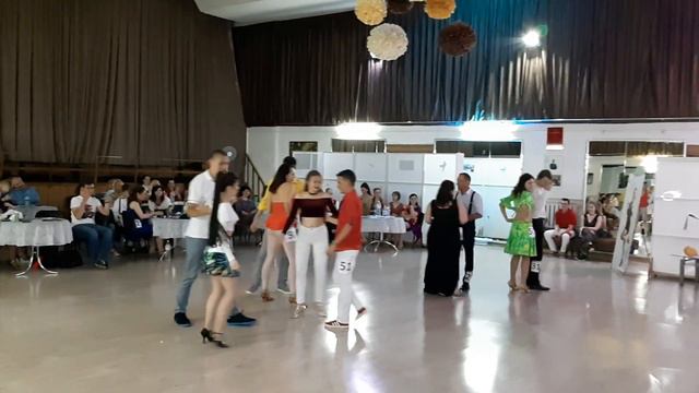 Copa de Oro 2018 - Libre Salsa Cubana - Principiantes 1/2 финала (2 заход) смотреть онлайн