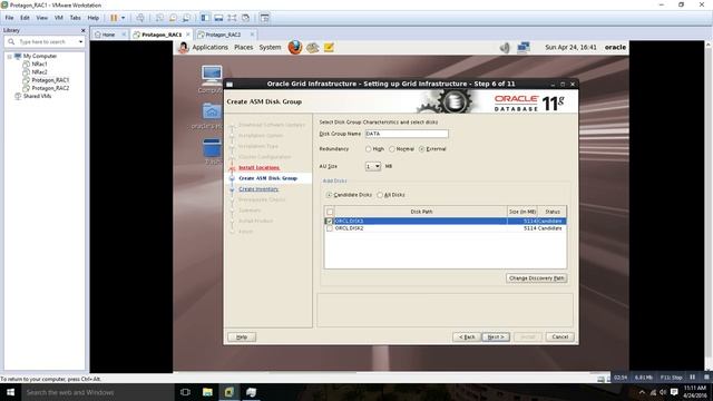 Oracle RAC Grid Installation Part I смотреть онлайн