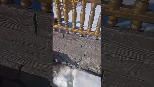 Забор из артбетона