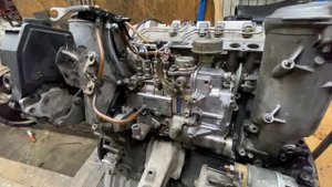 Diesel Om604 замена эл насоса на механический