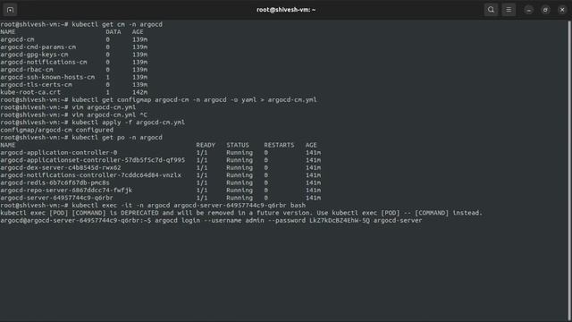 Create user and set password in argoCD смотреть онлайн