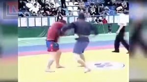 First Lost of Khabib Nurmagamadov in Sambo world champion.