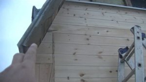 Внешняя отделка стен бани