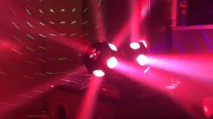 Светомузыка led голова Beam + Laser HEAD TRIO WITH LAZER