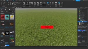Как сделать кнопку Play (меню) в Roblox studio