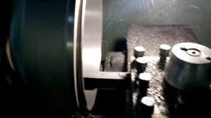 Расточка небольшого тормозного барабана)