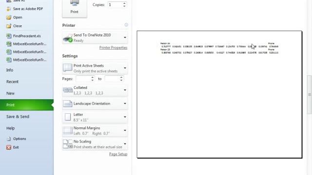Excel Page Breaks and Printing Spreadsheets: Episode 1628