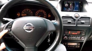 Работа мультируля Skyline V36 с магнитолой Daewoo AGC-0070RF в Nissan Almera Classic