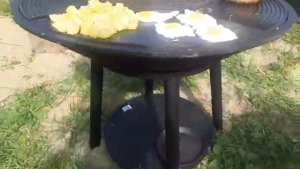 Чугунный Fantastic Grill Везувий Ø 1000 Престиж (чаша+подставка престиж+плита Gurman Ø1000+крышка)