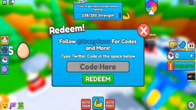 Roblox Deadlift Simulator New Code August 2023 смотреть онлайн