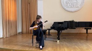 Галанова Мария (домра) / А. Цыганков Каприс №5 «Паганини»