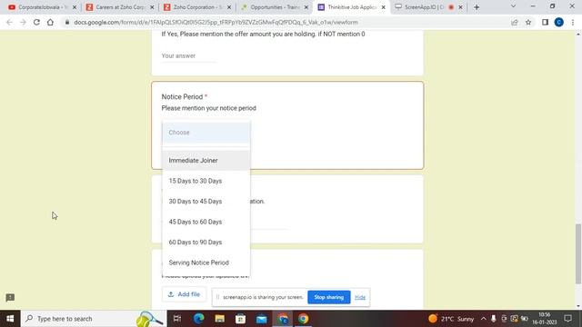 Zoho | Thinkitive hiring 2023 | Software developer | Trainee Software Engineer | 2019 2020 2021 202