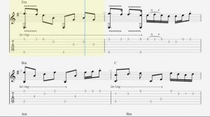 No Volvere TAB - acoustic fingerstyle guitar tabs (PDF + Guitar Pro)