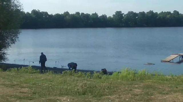 БЕЛГОРОДСКАЯ ОБЛАСТЬ,рыбалка на платнике Завидовка(с.Подымовка) , открытие сезона 14,08,2021