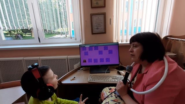 Занятие по развитию познавательной деятельности у неслышащего ребенка.