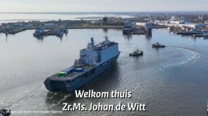 Renovation of Navy's HNLMS Johan de Witt for Future Operations is almost completed