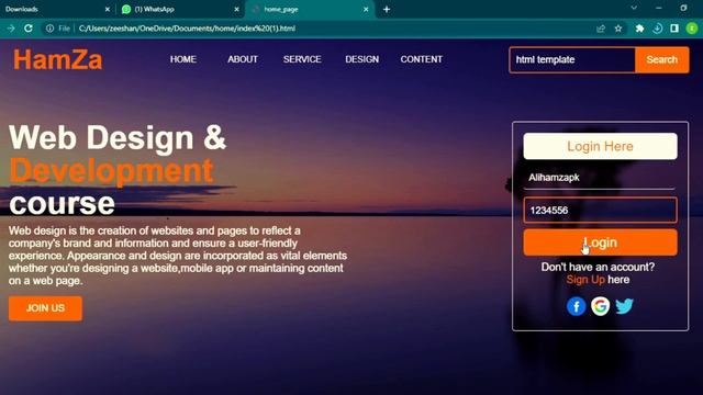 HTMLTEMPLATE,#html#css#htmlcss#htmlcoding#HTMLTemplate#template#development#developer#websitedesign