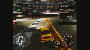 Need For Speed Underground 2: Drift challenge (Stadium drift 2) HD
