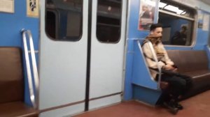 Метро Санкт-Петербурга. 9050 вагон