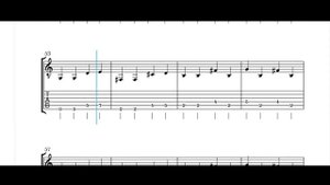 Jeff the killer theme - Sweet Dreams (Are made of Screams) Tabs.