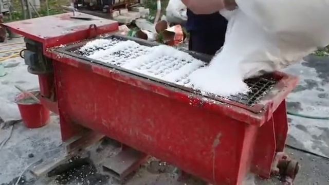 Заливка ПСБ теплобетона в каркас дома смотреть онлайн