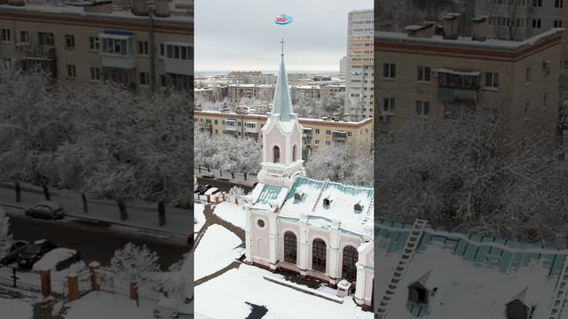 Приход Святого Николая Римско-католической Церкви на ул Пражская #волгоград #air34region