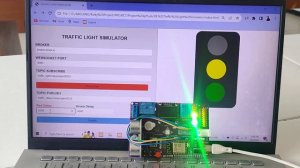 [DEMO] Traffic Light Simulator | MQTT Over Websocket