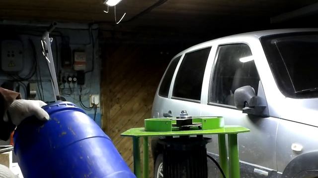 Садовый измельчитель, своими руками. Сборка и испытание. смотреть онлайн