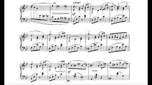 Reinhold Glière: Valse E flat major op. 31 No. 6 for piano (from "12 Pièces enfantines") with score