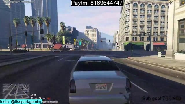 GTA 5 ROLE PLAY LIVE | LEARNING AND HAVING FUN :D | SPARK GAMING YT | PAYTM ON SCREEN смотреть онлайн