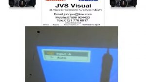 SONY PROJECTOR VPL EX5 PART THREE DEAD JVS VISUAL