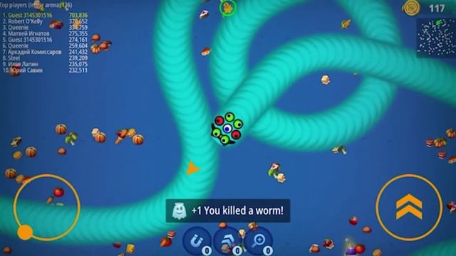 Greedy Snake vs Mini Game Circle and Circle What is it like to be a gluttonous foodie смотреть онлайн